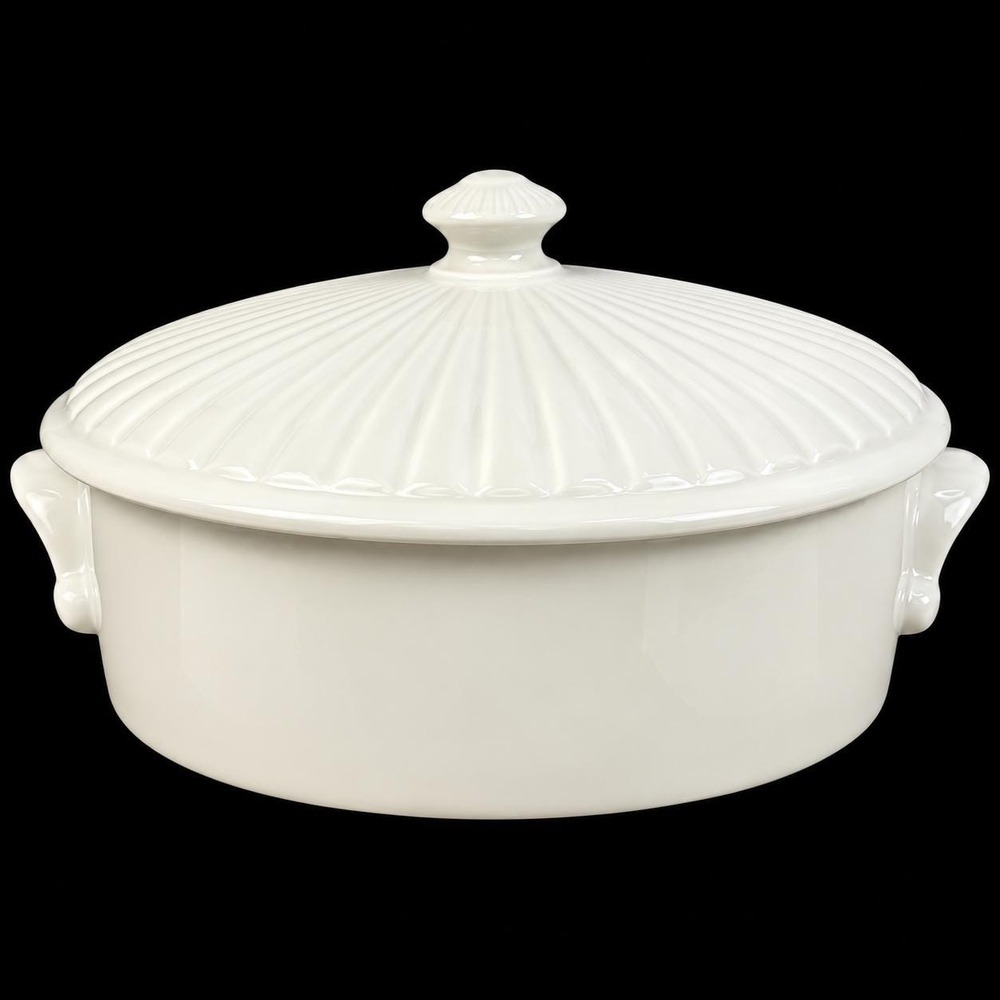 Vintage Shafford Maison Buffet 8" Covered Casserole Porcelain France